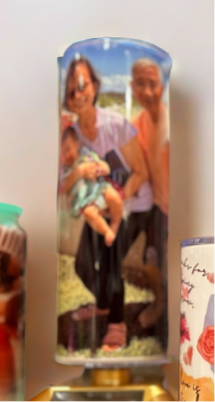 Whale Design gift customized photo print on tumbler bottle