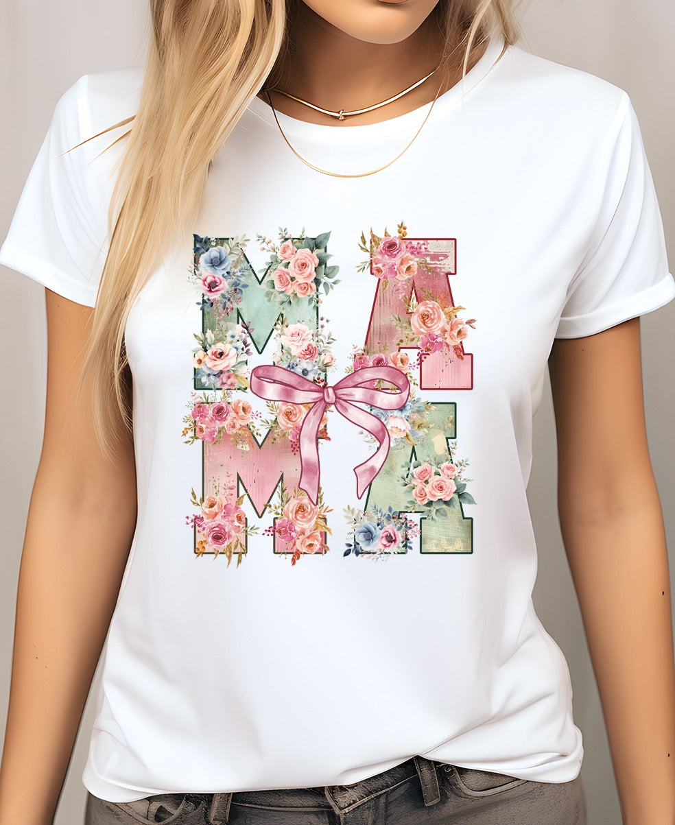 Whale Design Mama Mother's Day Shirt customized shirt