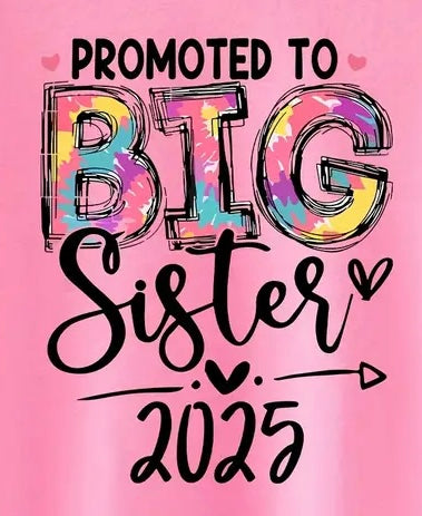 Whale Design Big Sister design shirt bodysuit