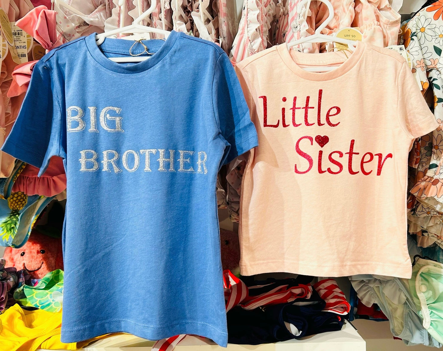 Whale Design Big sister Jumpsuit boy girl