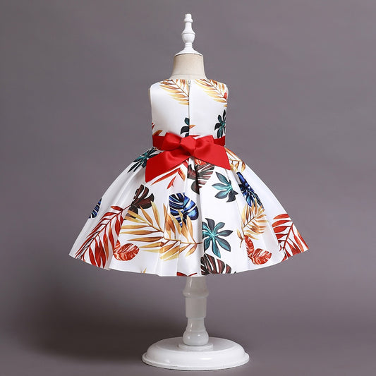 Kids Girl beach style Fashion Party dress