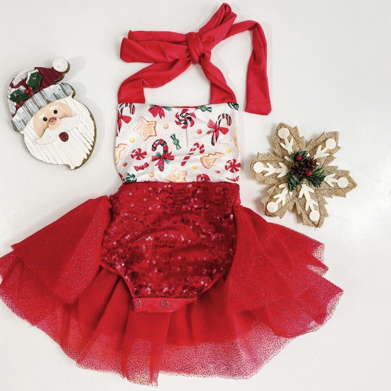 New Girl sparkling Christmas pretty dress