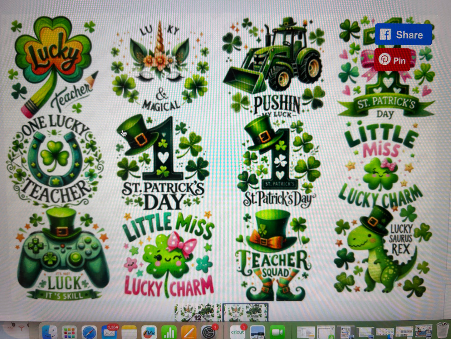 Whale Design St Patrick’s Day Onesie T-shirt boy girl Gift too cute to pinch