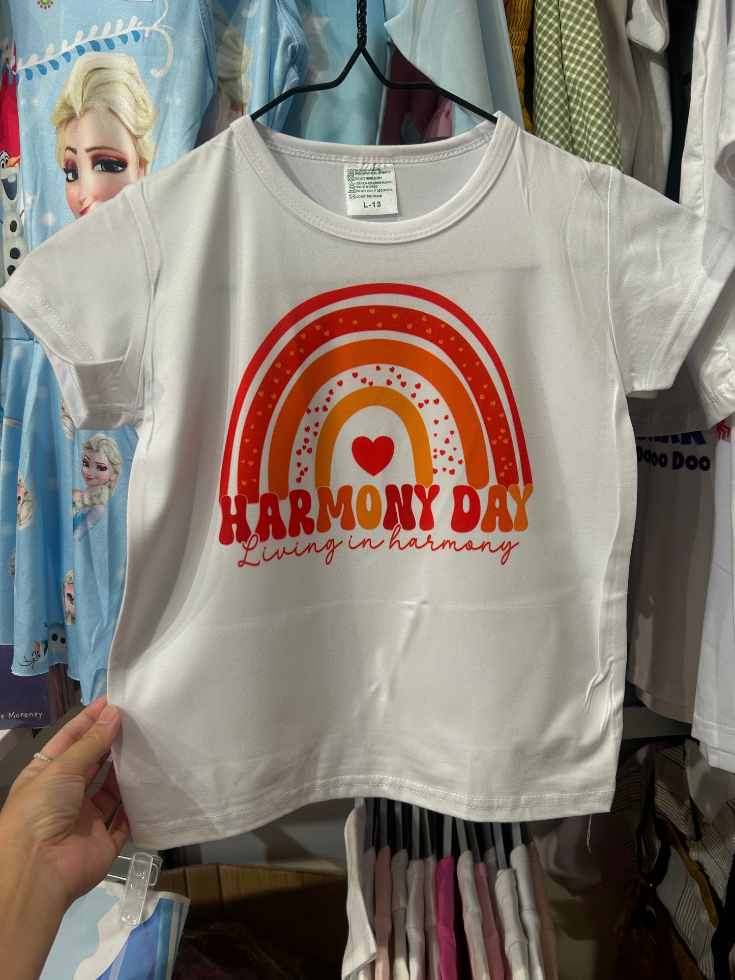 Whale Design Harmony Day Onesie T-shirt boy girl Gift