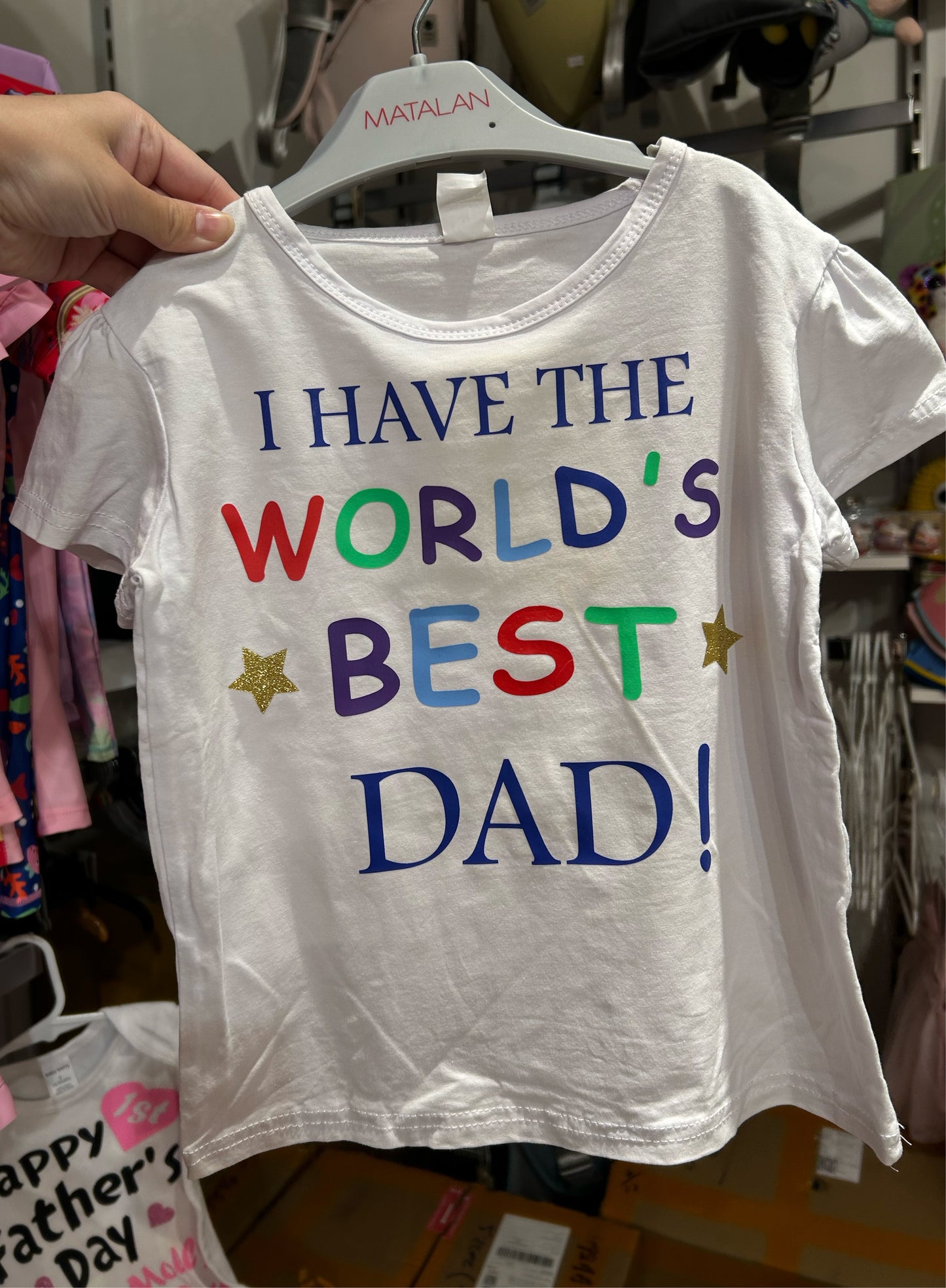 Whale Design Father’s Day I have the world’s best Dad! Onesie T-shirt boy girl