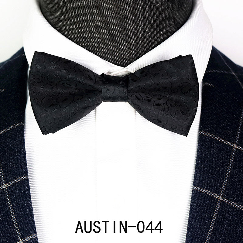 Kids Adult bow tie Jacquard accessories bow tie only