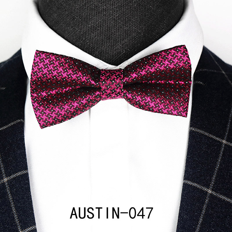 Kids Adult bow tie Jacquard accessories bow tie only