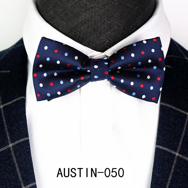 Kids Adult bow tie Jacquard accessories bow tie only