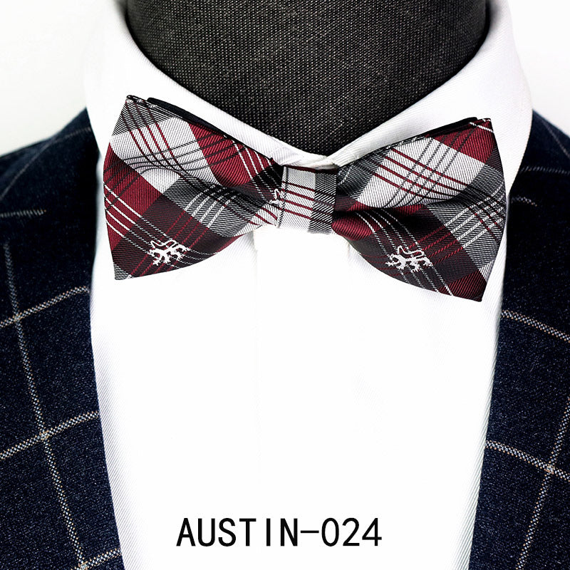 Kids Adult bow tie Jacquard accessories bow tie only
