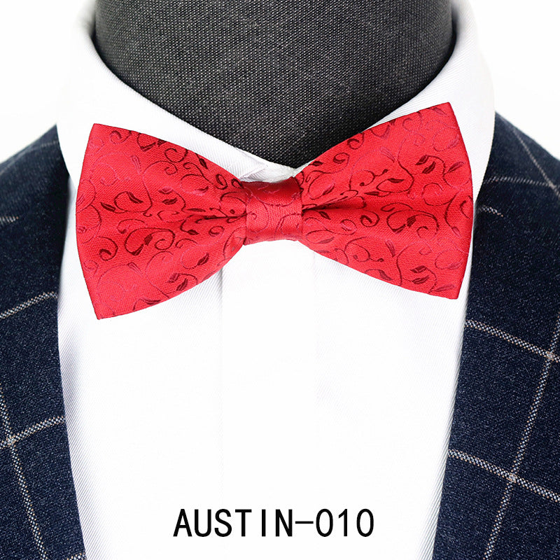 Kids Adult bow tie Jacquard accessories bow tie only