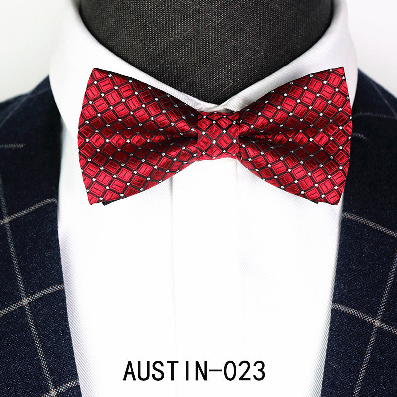 Kids Adult bow tie Jacquard accessories bow tie only