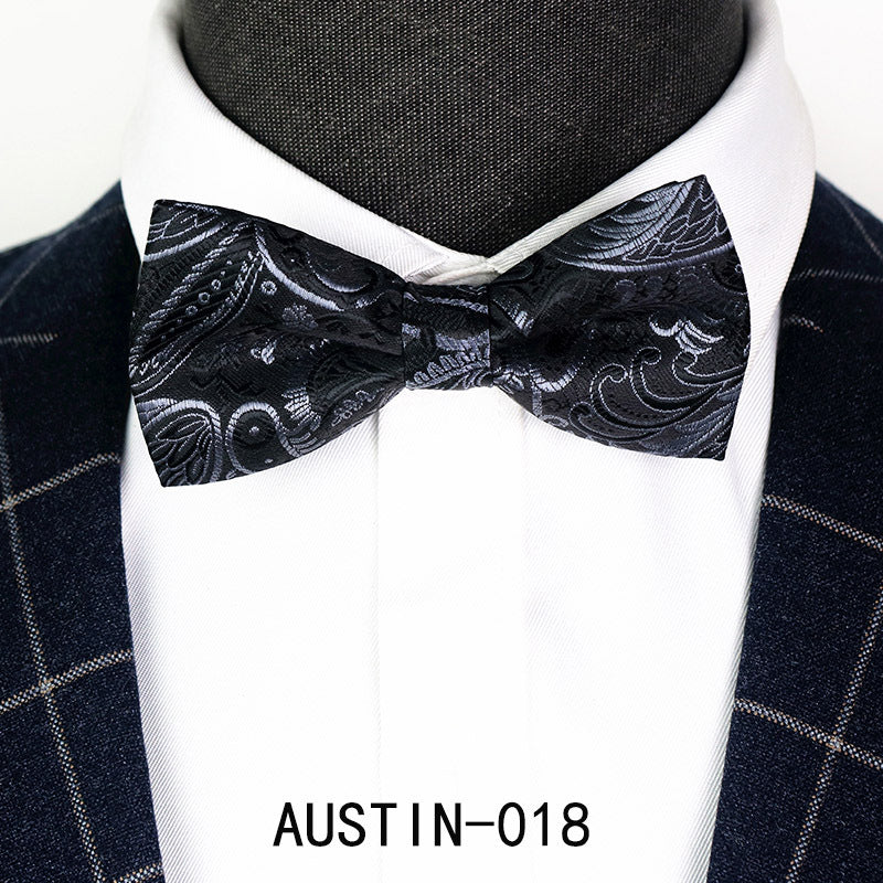 Kids Adult bow tie Jacquard accessories bow tie only