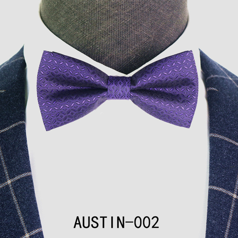 Kids Adult bow tie Jacquard accessories bow tie only
