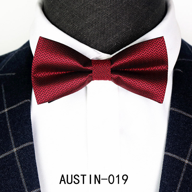 Kids Adult bow tie Jacquard accessories bow tie only
