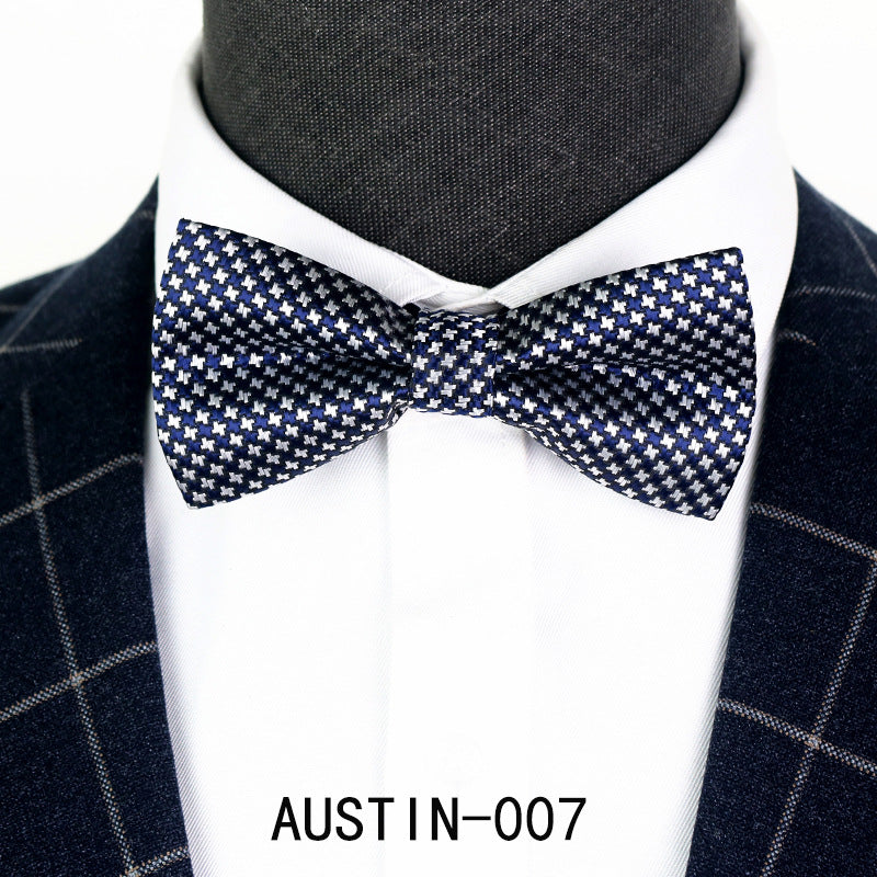 Kids Adult bow tie Jacquard accessories bow tie only