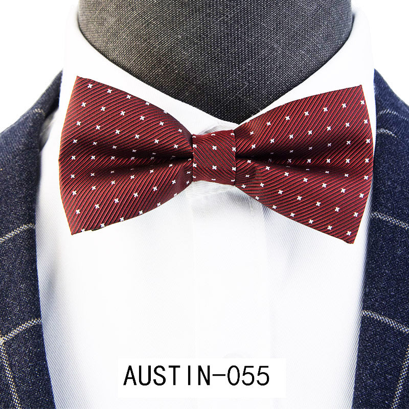 Kids Adult bow tie Jacquard accessories bow tie only