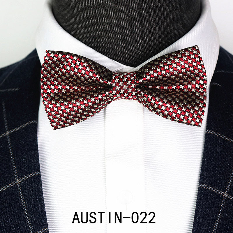 Kids Adult bow tie Jacquard accessories bow tie only