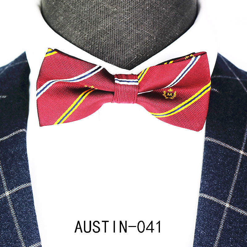 Kids Adult bow tie Jacquard accessories bow tie only