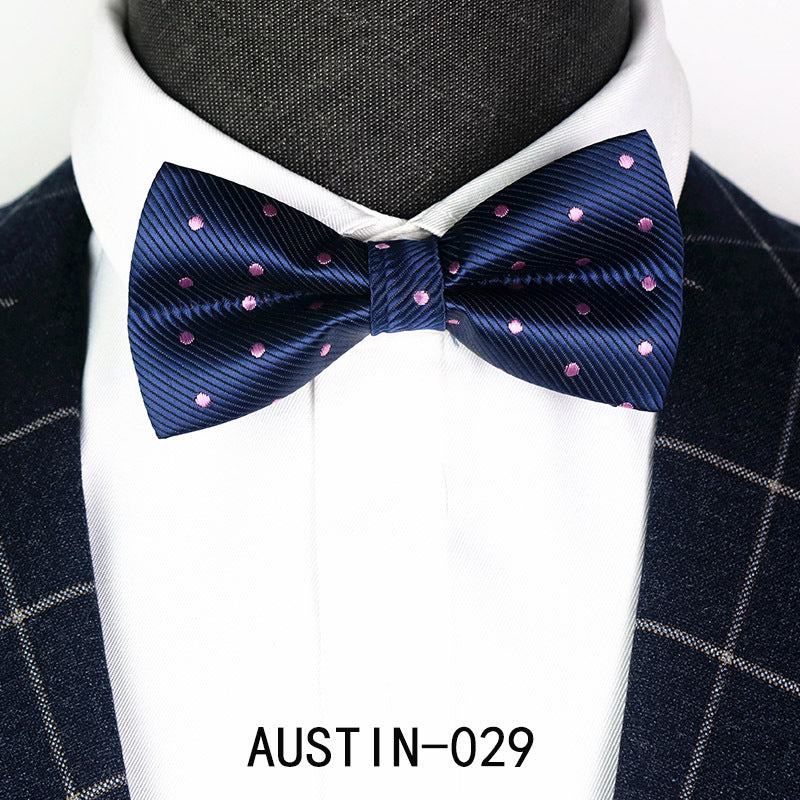 Kids Adult bow tie Jacquard accessories bow tie only