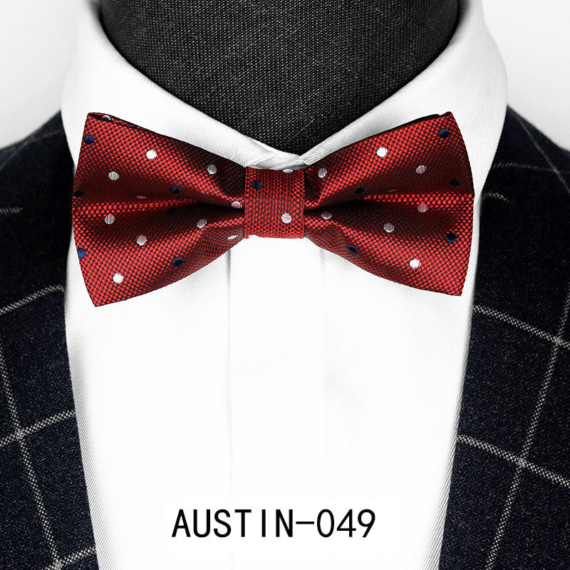 Kids Adult bow tie Jacquard accessories bow tie only