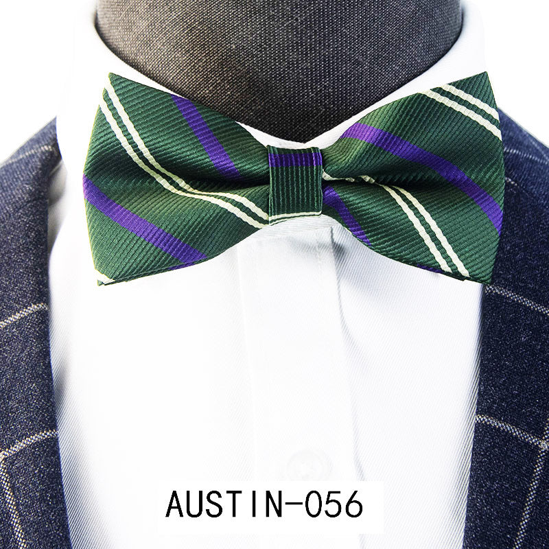 Kids Adult bow tie Jacquard accessories bow tie only