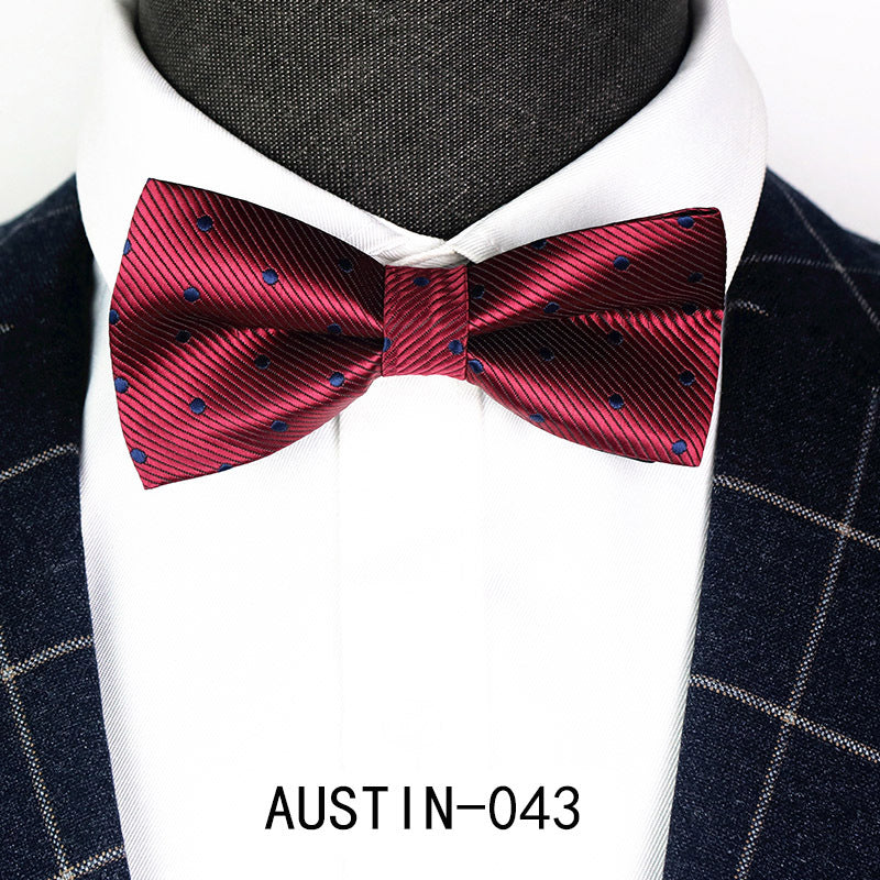 Kids Adult bow tie Jacquard accessories bow tie only