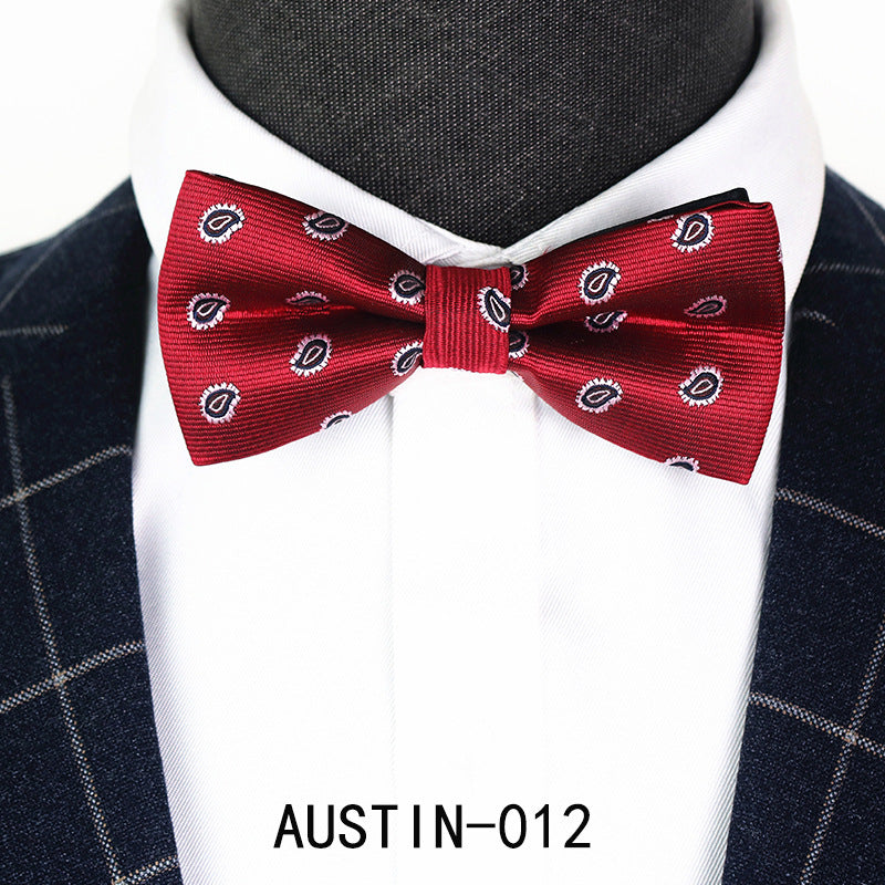 Kids Adult bow tie Jacquard accessories bow tie only
