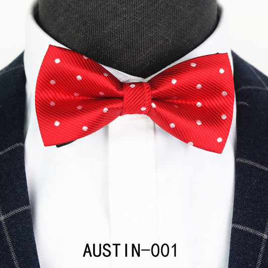 Kids Adult bow tie Jacquard accessories bow tie only