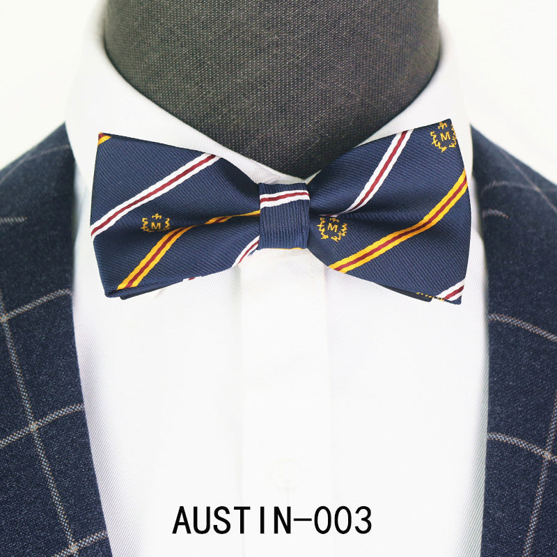 Kids Adult bow tie Jacquard accessories bow tie only
