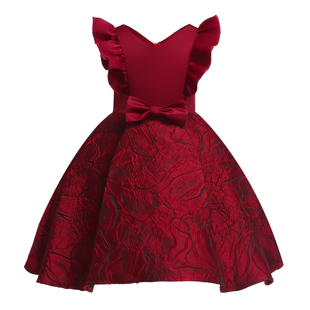 Toddler/ Kids Girl princess dress Party Dress red