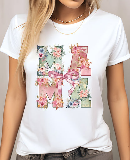 Whale Design Mama Mother's Day Shirt customized shirt