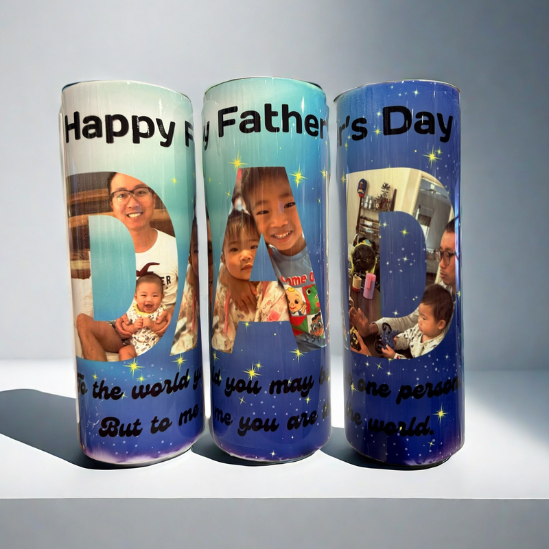 Whale Design Father’s Day gift customized tumbler