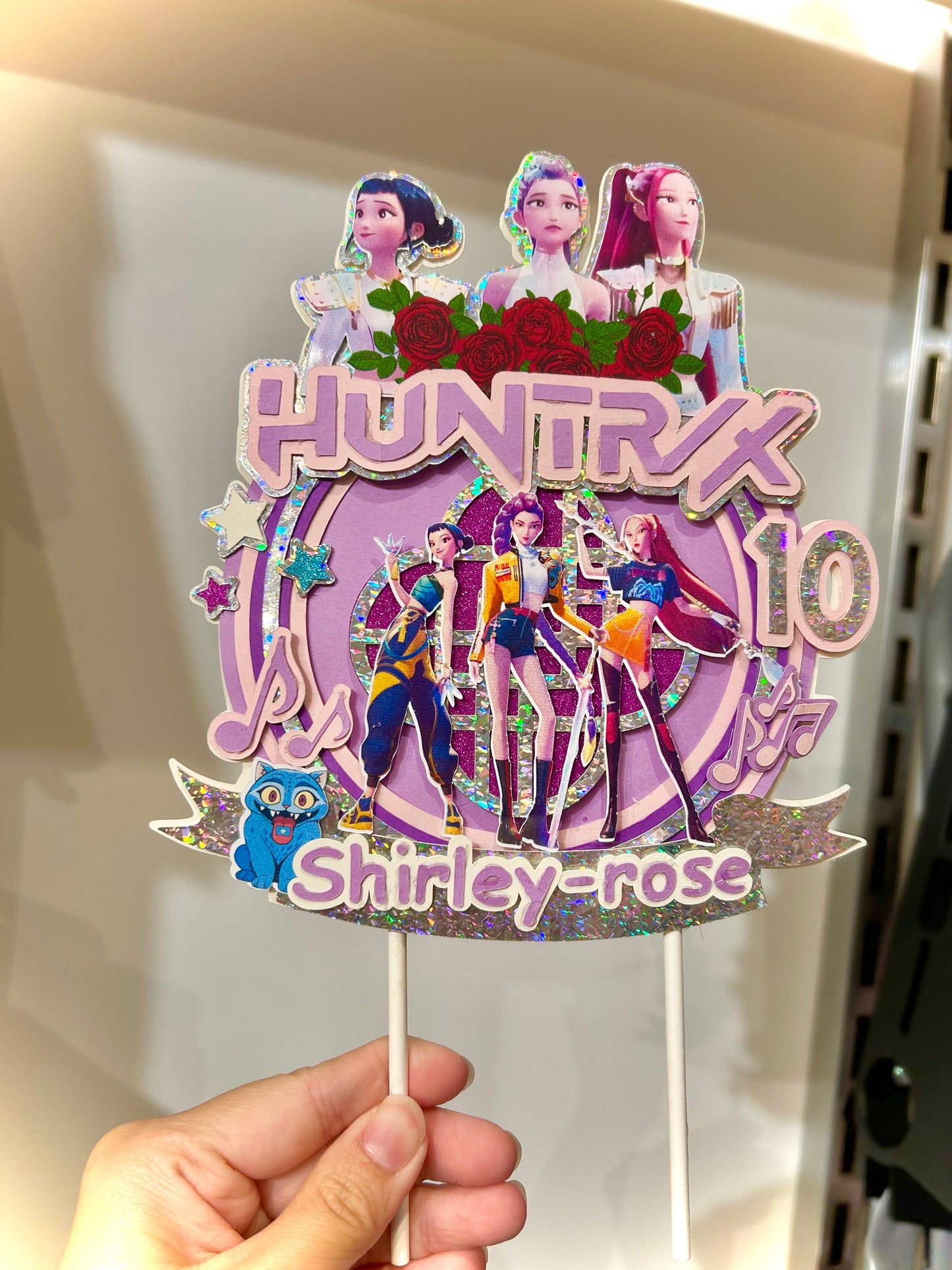 K-pop girls Cake topper