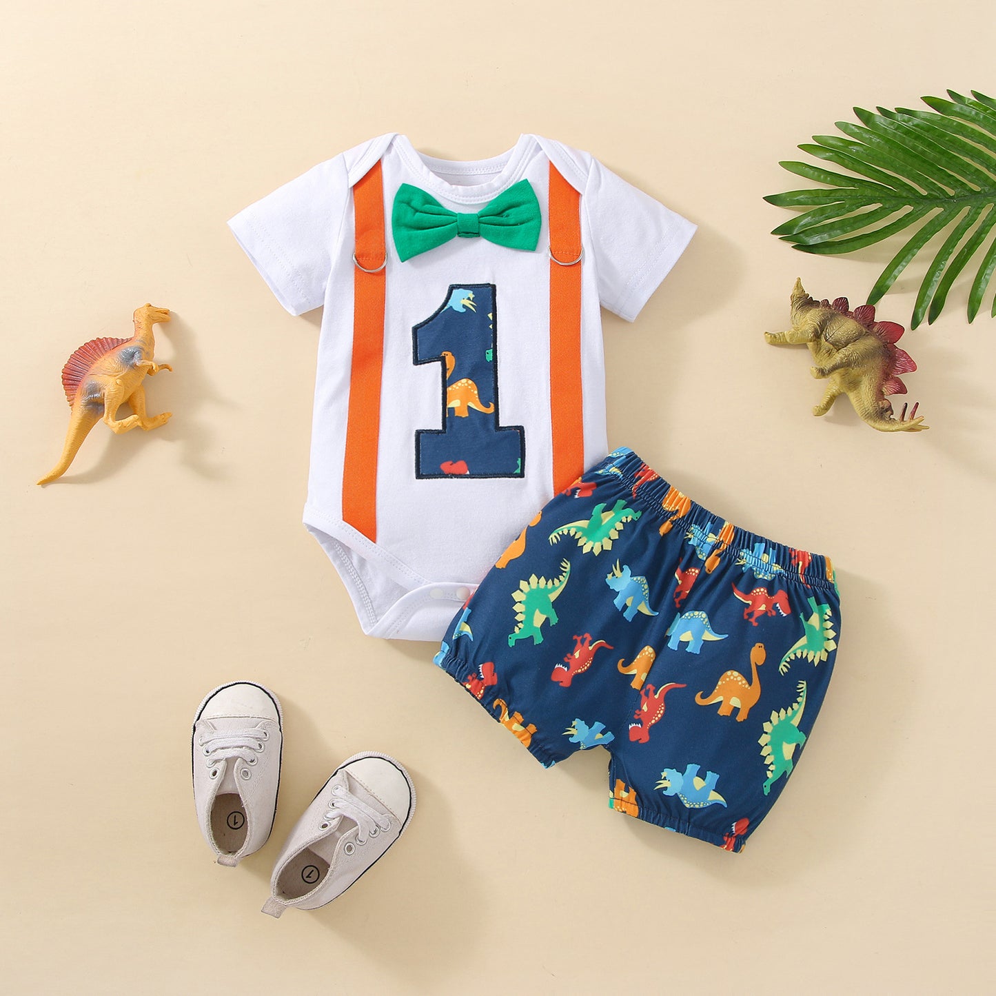 Dinosaur One year old boy birthday party set 2024