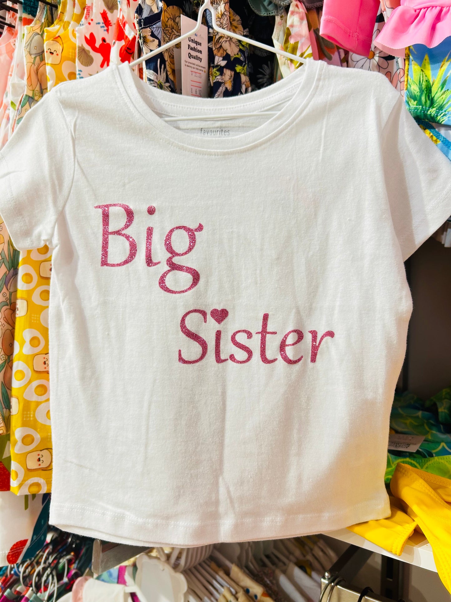 Whale Design Promoted to Big sister shirt/ Jumpsuit boy girl