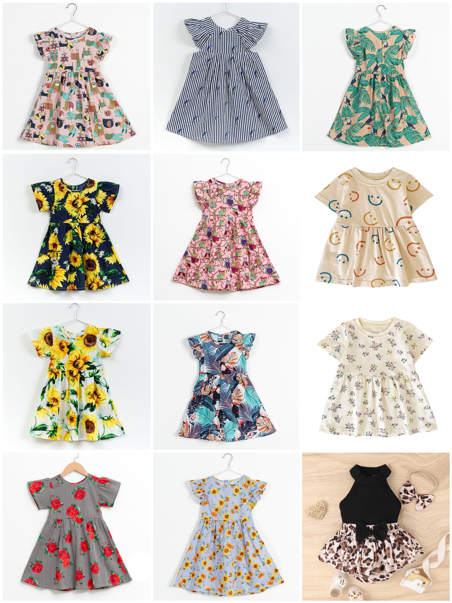 Mystery Box 2 Girl hot summer Pretty Dress 6 Months to 8 Years Old Sale