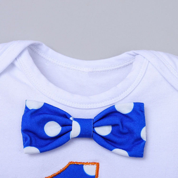 Monster One year old boy Birthday party set Blue Sale