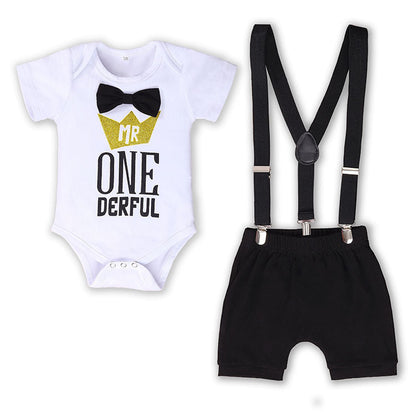 Mr one derful boy one year old boy birthday party set Sale