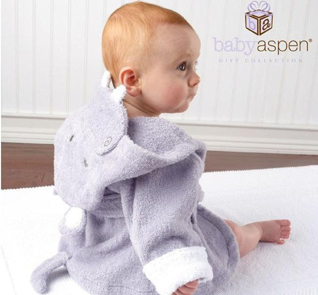 Baby/ Toddler girl boy bathrobe animal-shaped baby hooded absorbent towel