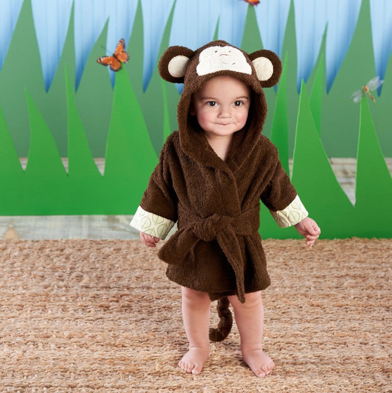 Baby/ Toddler girl boy bathrobe animal-shaped baby hooded absorbent towel