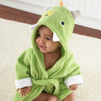 Baby/ Toddler girl boy bathrobe animal-shaped baby hooded absorbent towel