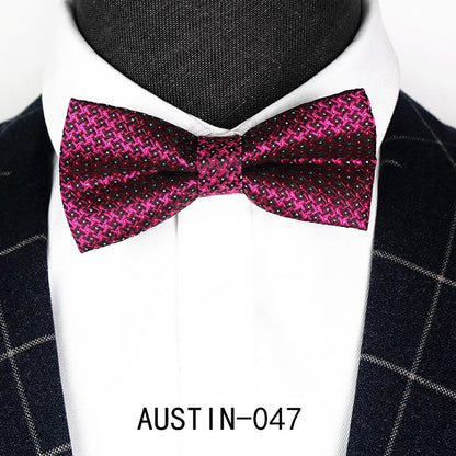 Kids  Adult bow tie Jacquard accessories bow tie only