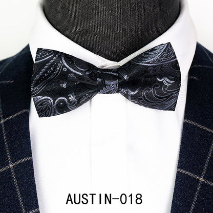 Kids  Adult bow tie Jacquard accessories bow tie only