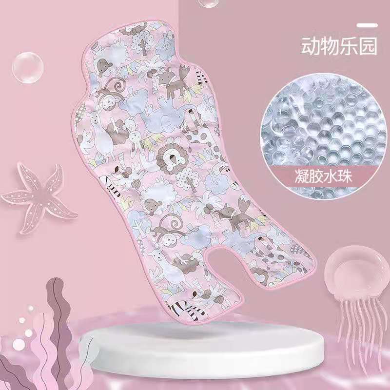 Jelly Pram Liner Universal Pram Liner ice mat For baby stroller, ice mattress mat, children's high chair summer universal