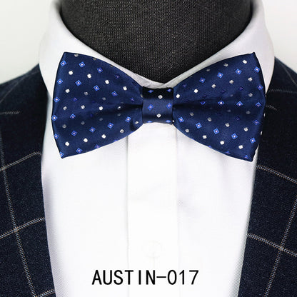 Kids  Adult bow tie Jacquard accessories bow tie only