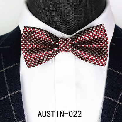 Kids  Adult bow tie Jacquard accessories bow tie only