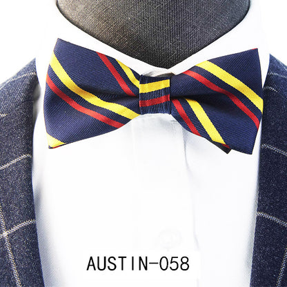 Kids  Adult bow tie Jacquard accessories bow tie only