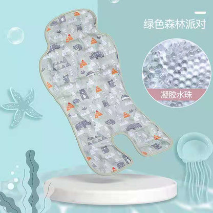 Jelly Pram Liner Universal Pram Liner ice mat For baby stroller, ice mattress mat, children's high chair summer universal