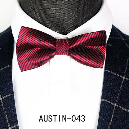 Kids  Adult bow tie Jacquard accessories bow tie only