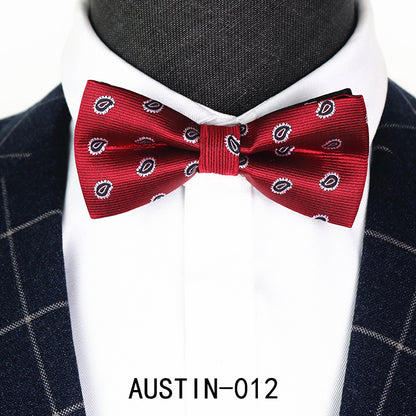 Kids  Adult bow tie Jacquard accessories bow tie only